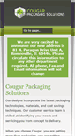 Mobile Screenshot of cougargroup.com